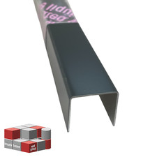 U-Profil Stahl Anthrazit